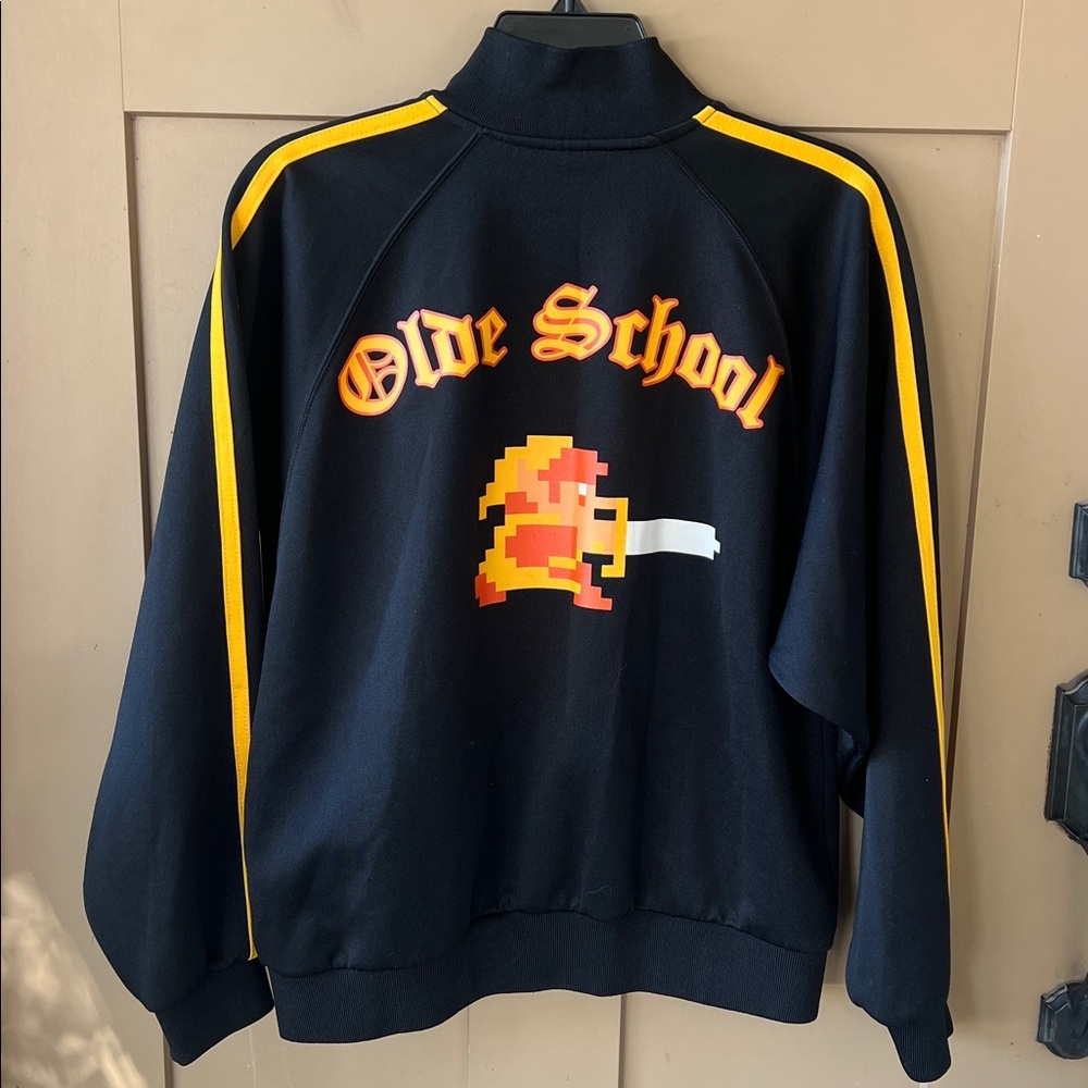 Nintendo Zelda Vintage 2004 Men’s Black Zip Up Jacket Sz S “Old School”